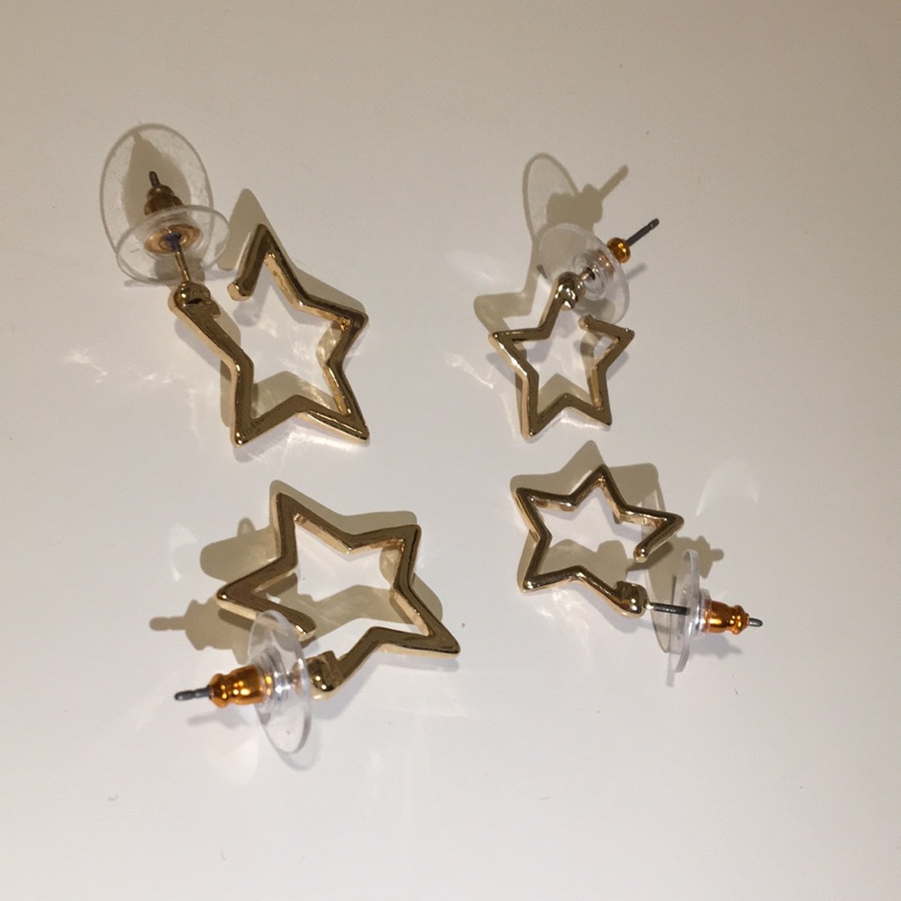 star earrings